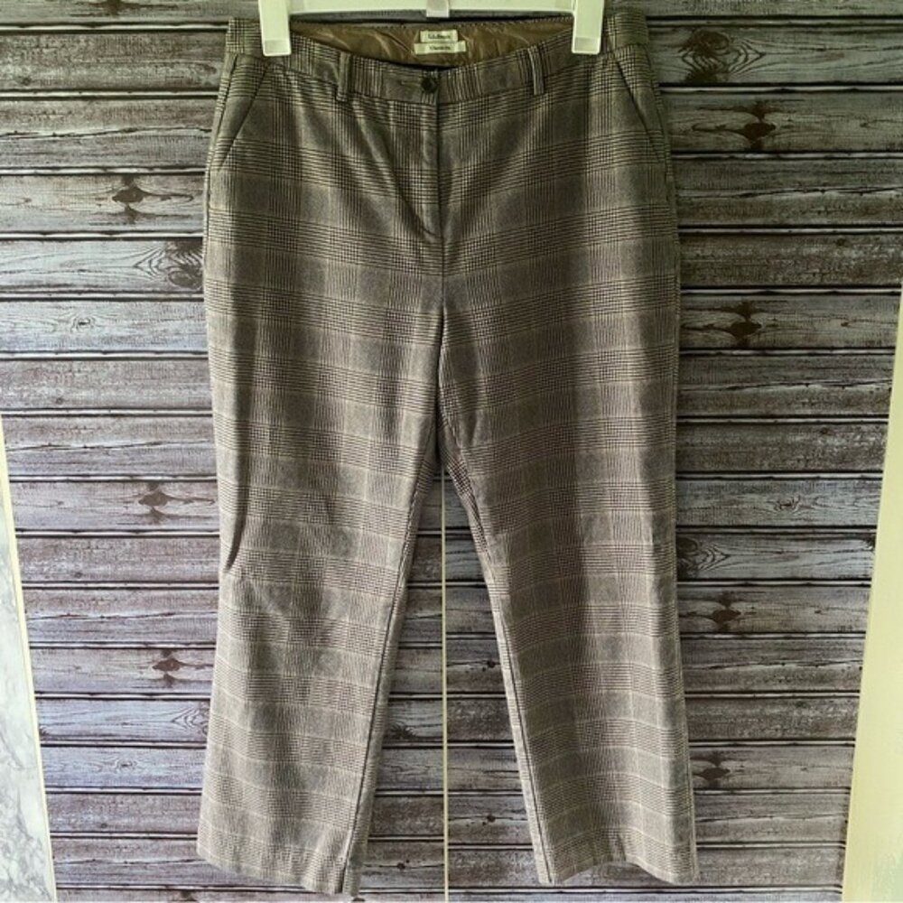 LL Bean Women's Classic Fit Pants Size 14 Petite